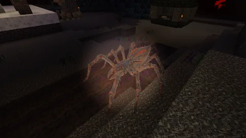 Die Spinne im Licht – Spielaufnahme aus Blackstone.