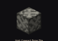 Compact Bone Pile im Spiel